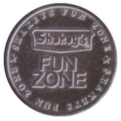 Shakey`s Fun Zone Arcade Gaming Token