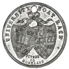 Medalet - Victoria Oxford and Cambridge Boat Race