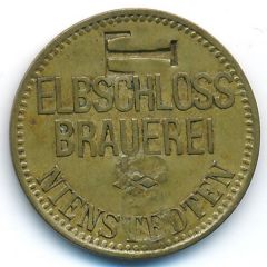 20 Pfennig - Elbschloss Brauerei Nienstedten