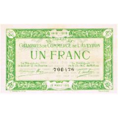 1 Franc - Chambre de Commerce de l`Aveyron 12
