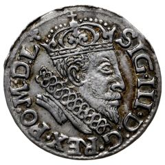Trojak / 3 Grosze - Sigismund III Vasa Wilno mint