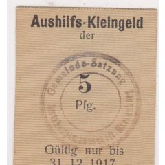 5 Pfennigs Satzung