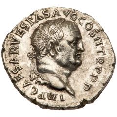 Denarius - Vespasian, Titus, and Domitian LIBERI IMP AVG VESPAS Φ