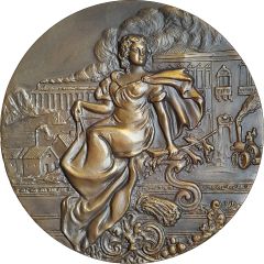 Medal - Engraving study, at the Banco de Portugal workshops - 2002