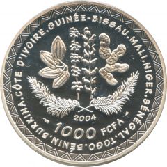 1000 Francs CFA Soccer World Championship 2006