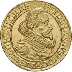 10 Ducats - Ferdinand II Vienna