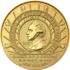 Medal - Bicentenary of Captain Cook`s Second Voyage