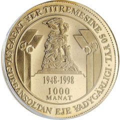 1000 Manat Ashgabat earthquake