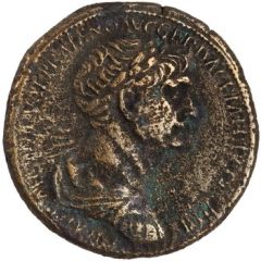 Sestertius - Trajan PORTVM TRAIANI S C