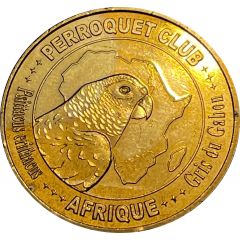 Jeton touristique - Monnaie de Paris - Perroquet club Afrique