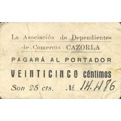 25 Céntimos Cazorla