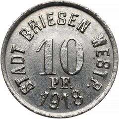 10 Pfennig - Briesen