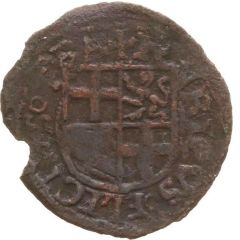 1 Duit - Henry of Bavaria Utrecht arms