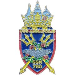 Challenge Coin - USS Annapolis SSN-760