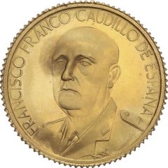 Medal - Francisco Franco 25 years of peace; 20 mm
