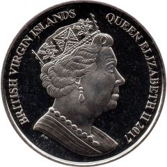 1 Dollar - Elizabeth II Sapphire Jubilee