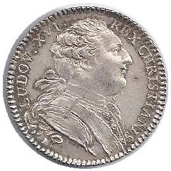 Token - Louis XVI Académie royale des Sciences, émission de 1777