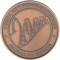 Medal - Evandale National Penny Farthing Championships