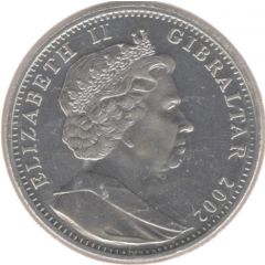 1 Crown - Elizabeth II World Cup Japan-Korea