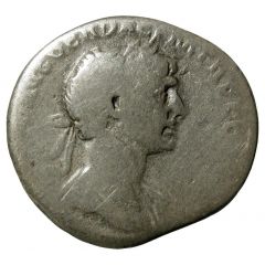 Denarius - Trajan S P Q R OPTIMO PRINCIPI, Genius