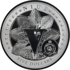 5 Dollars - Charles III Indian Chief