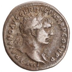 Denarius - Trajan S P Q R OPTIMO PRINCIPI, Pax