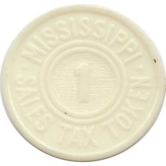 1 Mill - Sales Tax Token Mississippi