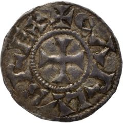 Denier - Charles II Toulouse mint, CARLVS REX / TOLOSA