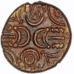 Gold Stater Eyelash Crescents