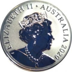 1 Dollar - Elizabeth II 6th Portrait - Silver Kangaroo