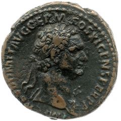 As - Domitian AETERNITATI AVGVSTI S C, Aeternitas