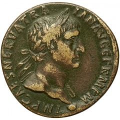 Sestertius - Trajan TR POT COS III P P S C