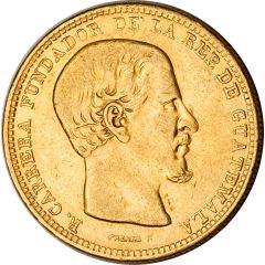 20 Pesos Rafael Carrera