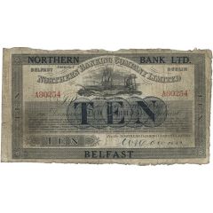 10 Pounds Northern Bank