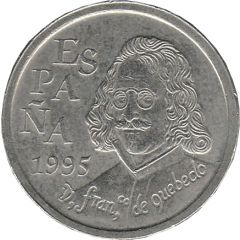 10 Pesetas Francisco de Quevedo