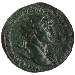 Dupondius - Trajan S P Q R OPTIMO PRINCIPI S C, Fortuna