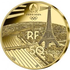 50 Euros JO 2024 Paris - Place de la Concorde
