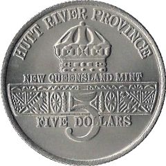 5 Dollars - Leonard I U.S. Guided Missile Destroyer