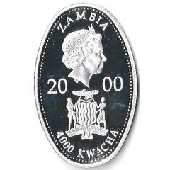 4000 Kwacha - Elizabeth II Queen Mother