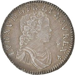1/20 Ecu `Vertugadin` - Louis XV