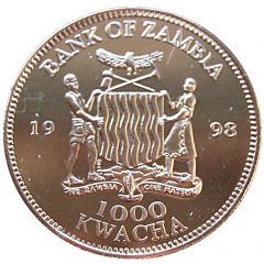 1000 Kwacha Princess Diana