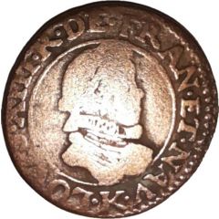 Double Tournois - Louis XIII Bordeaux mint, 2nd type