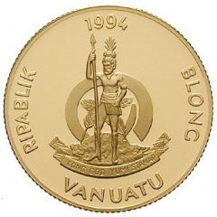 100 Vatu Kingfisher