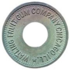 5 Cents Package of Gum - Watling Fruit Gum Company Chicago, Illinois