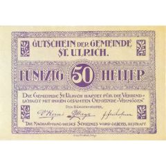 50 Heller Sankt Ulrich