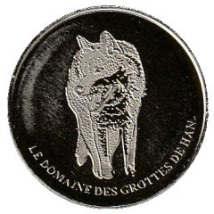 National Tokens Belgian Heritage - Han-Sur-Lesse Wolf