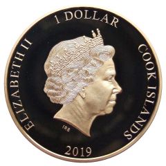 1 Dollar - Elizabeth II Carnotaurus