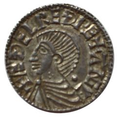 1 Penny In the name of Aethelred, Long cross