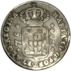 75 Réis - Maria I
