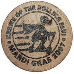 Mardi Gras Token - Kreme of the Rolling Elvi - Takin` Care Of Business
